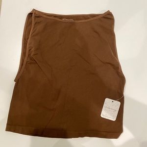 Free People Brown Tank SIZE M/L